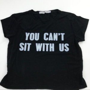 Bluenotes Mean Girls Crop Tee sz M